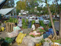 De markt in Port Vila