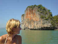 Chantal in Phang-Nga Bay