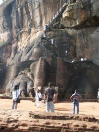 De Lion's Paws van Sigiriya